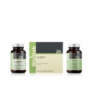 Welllab B-complex, 2 упаковки по 60 капсул